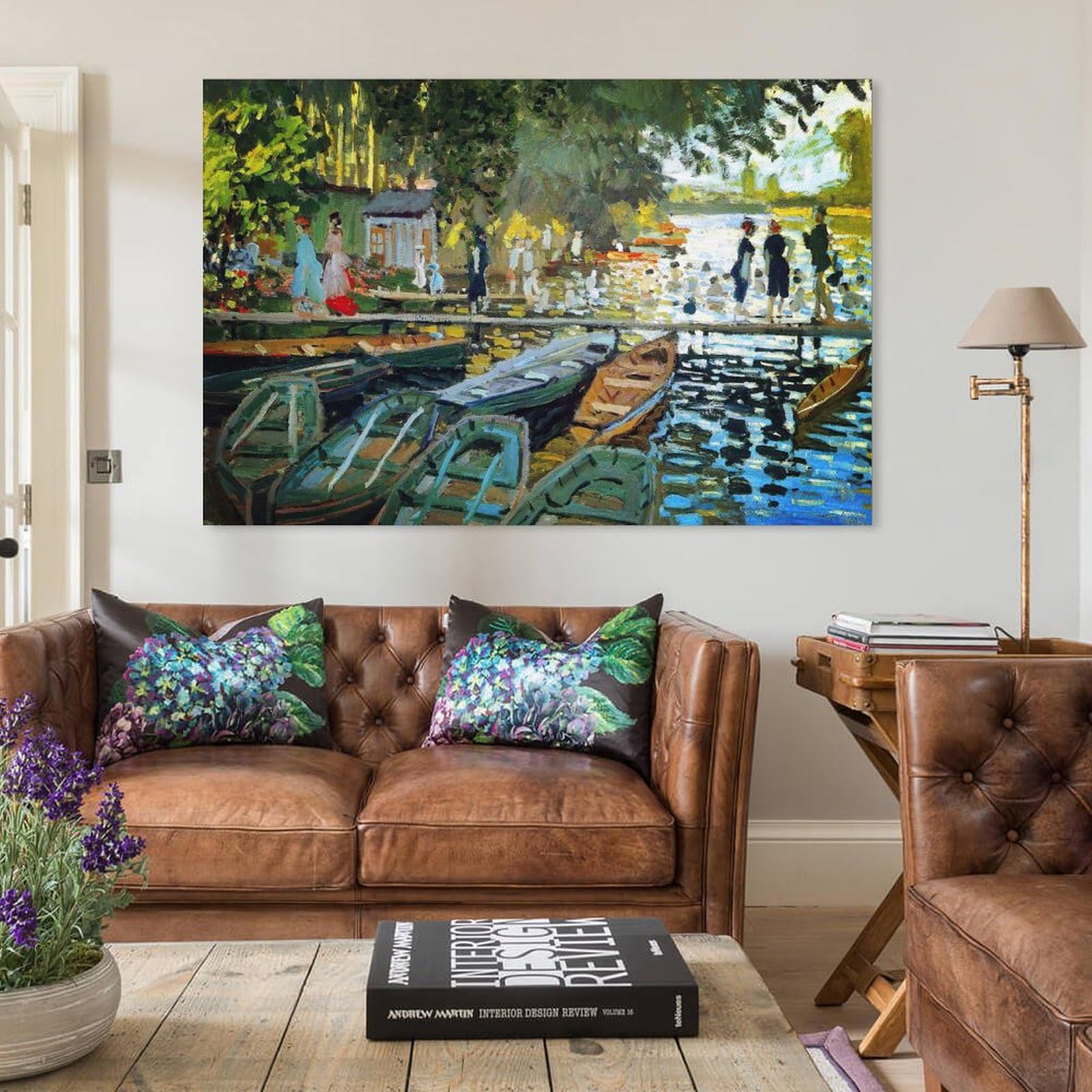 Amazon.co.jp: Claude Monet クロード・モネ 油絵 クールの印刷 複製画